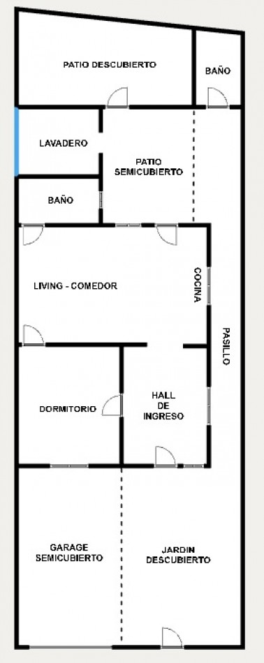 Casa a refaccionar de 60m2. Buena ubicacion, Avellaneda.