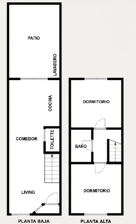 HERMOSO DUPLEX AL FRENTE DE 3 AMBIENTES.