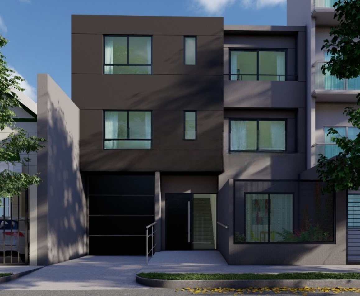 MONOAMBIENTE A ESTRENAR, EN 2°PISO, DTO B, AL FRENTE, 21 M2.