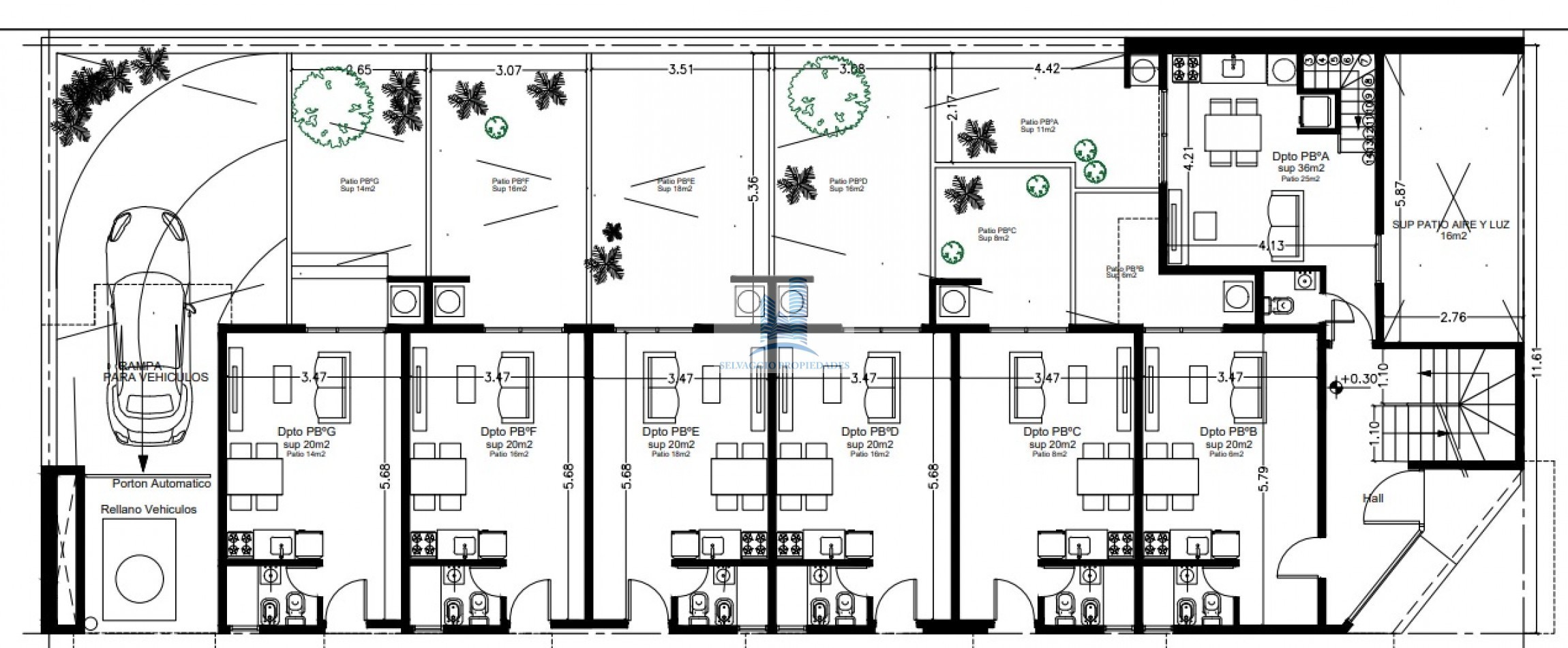 DEPARTAMENTO MONOAMBIENTE AL FRENTE, PISO 2, DTO F, CON BALCON. BANFIELD.