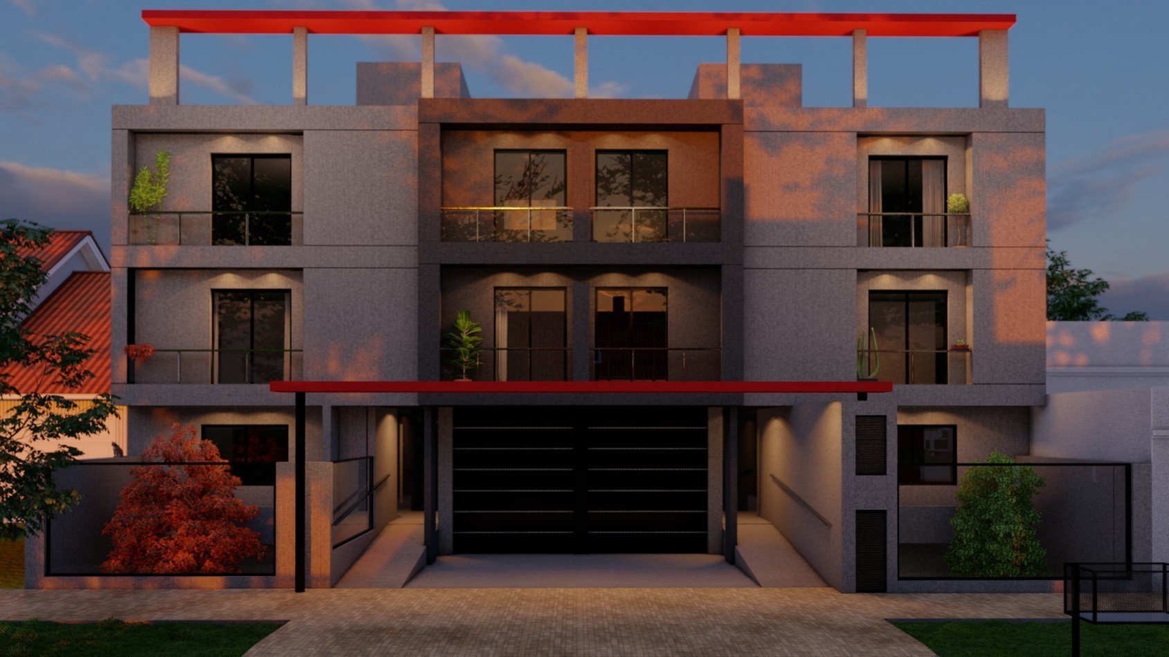 MONOAMBIENTE EN PLANTA BAJA, DTO D, CON PATIO, 43M2, BANFIELD.