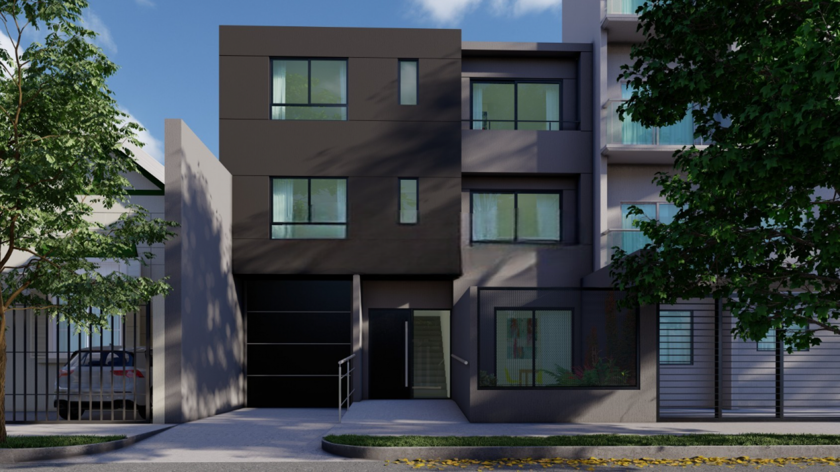 MONOAMBIENTE A ESTRENAR, EN 2° PISO, DTO E, INTERNO, 21M2.